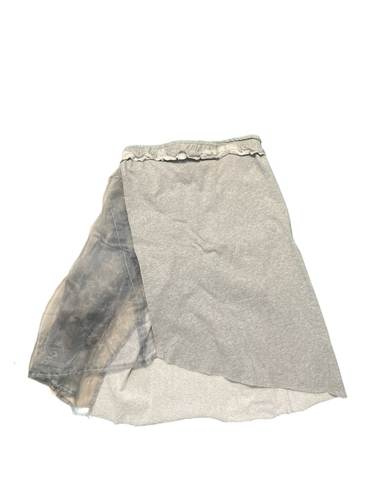 Maxi Sweatskirt w/ Organza