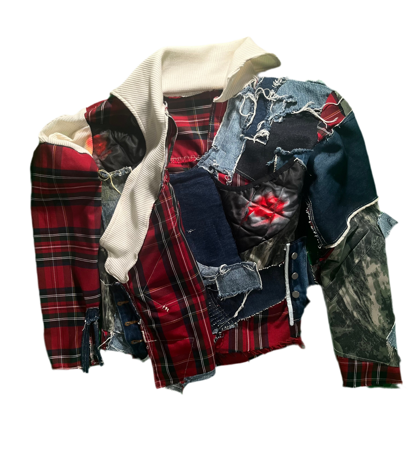 “SCRAPWORK” Collared Shirt