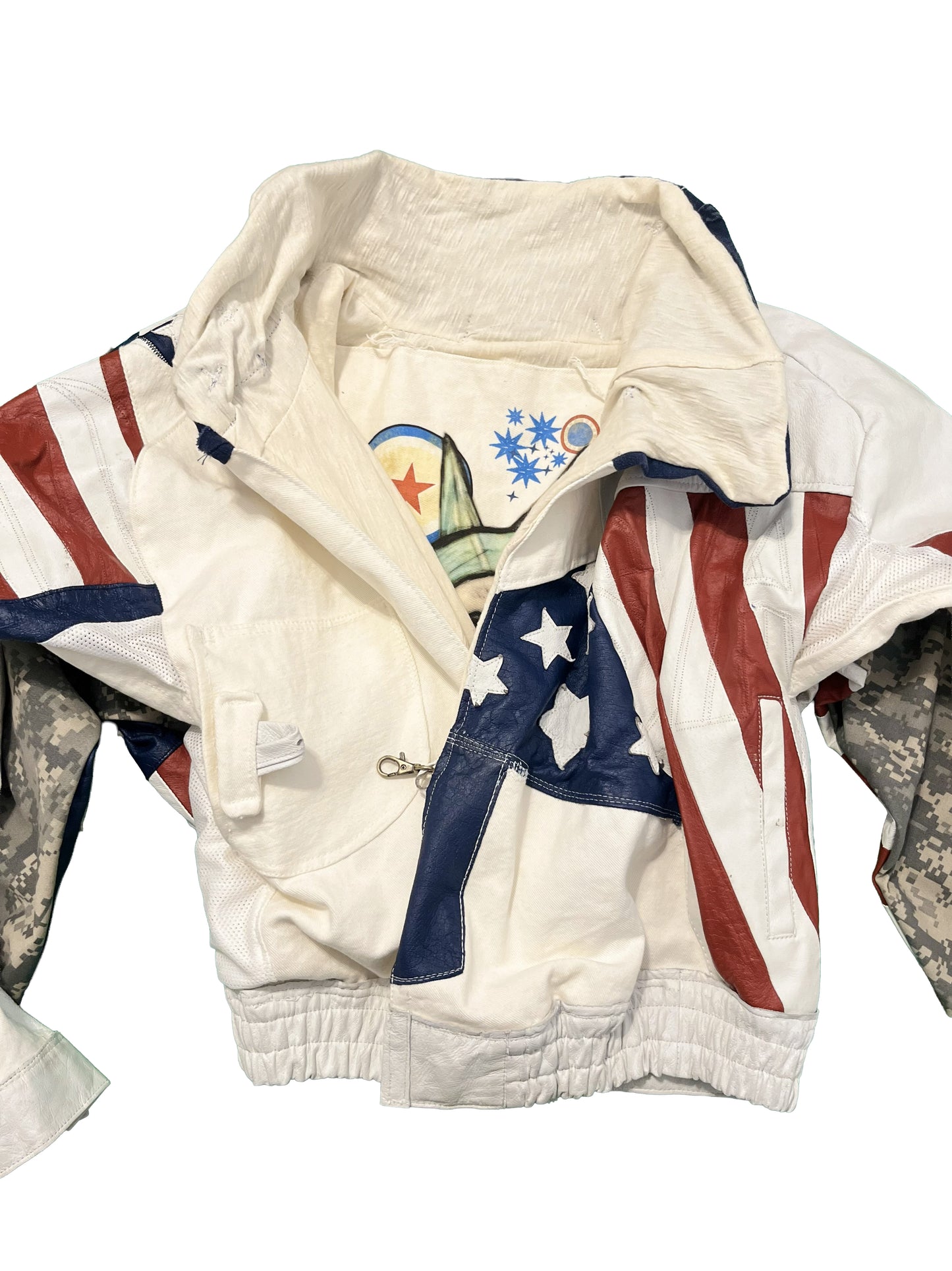 Vintage Genuine Leather “Freedom” Jacket