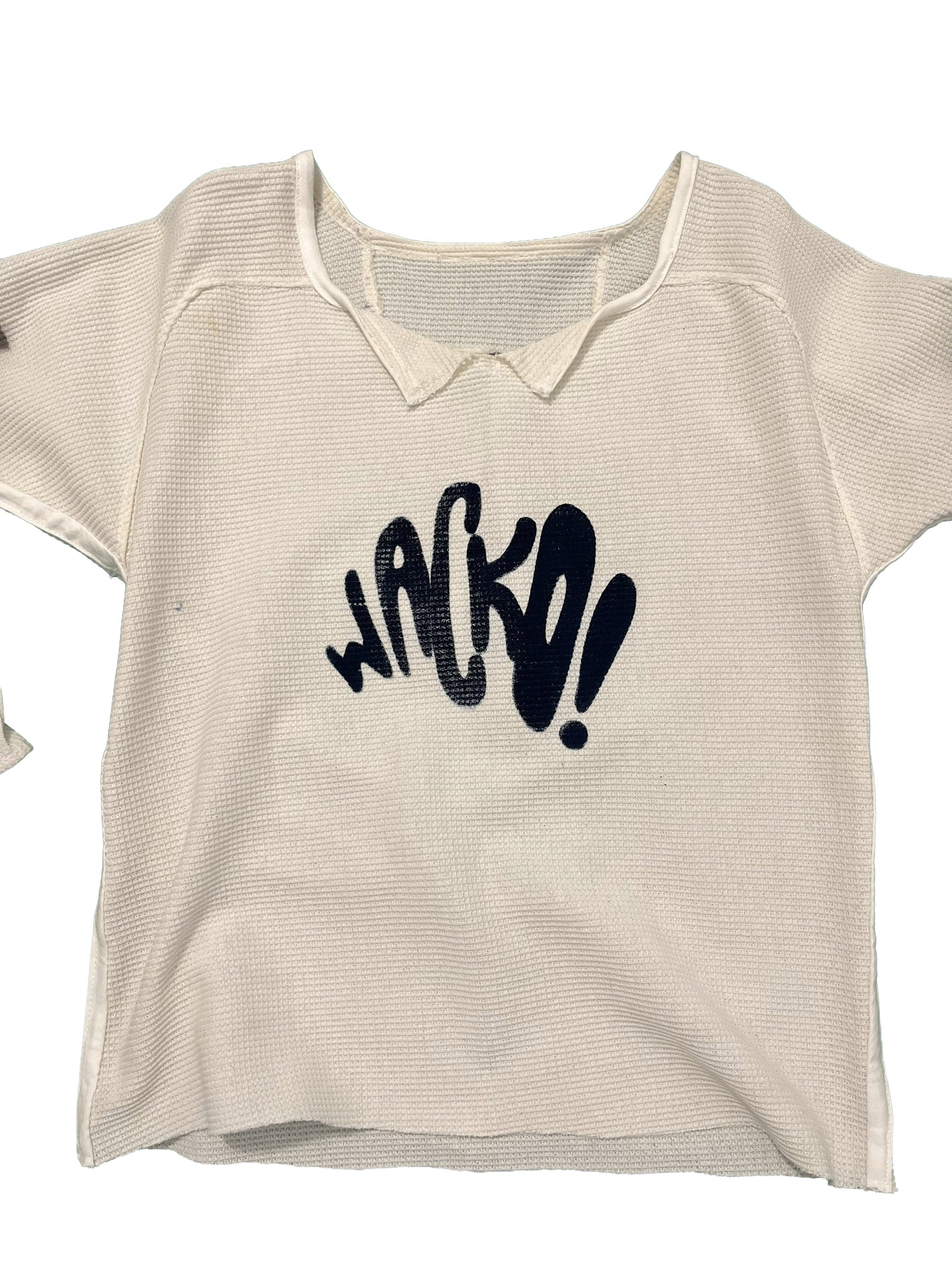 Waffle Knit Raglan LS