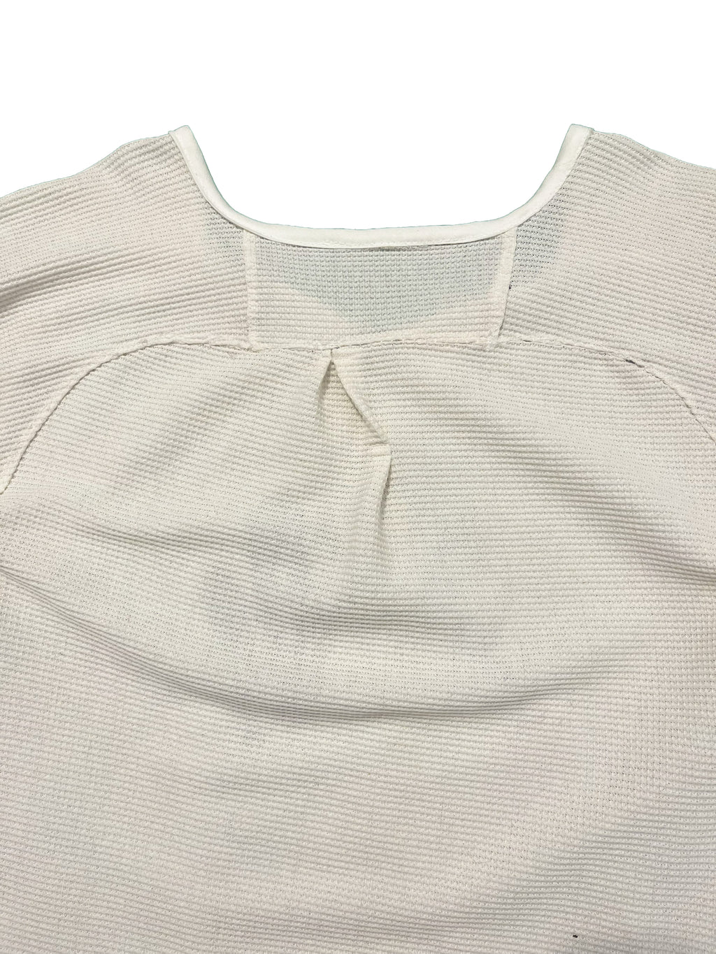 Waffle Knit Raglan LS