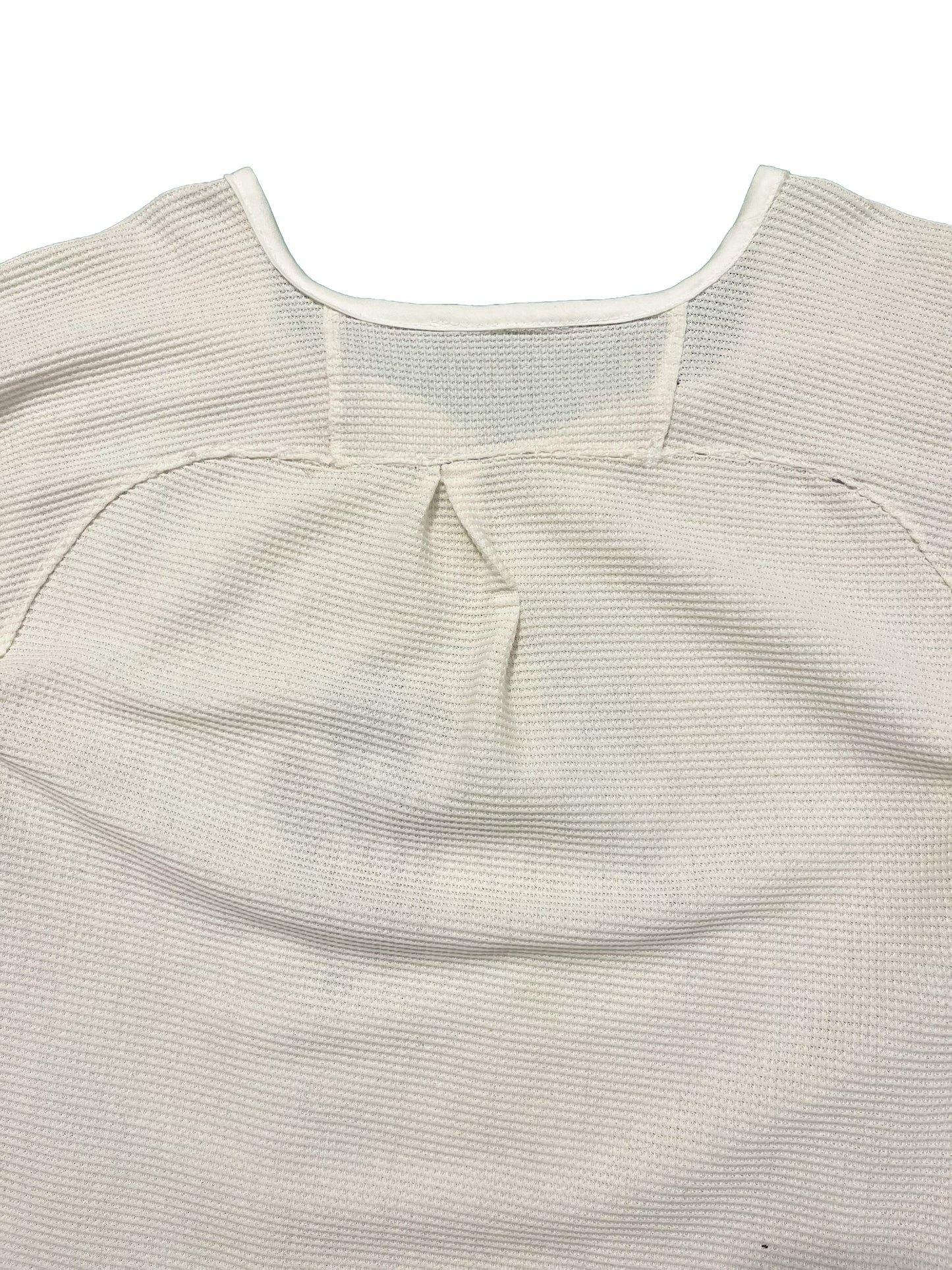 Waffle Knit Raglan LS