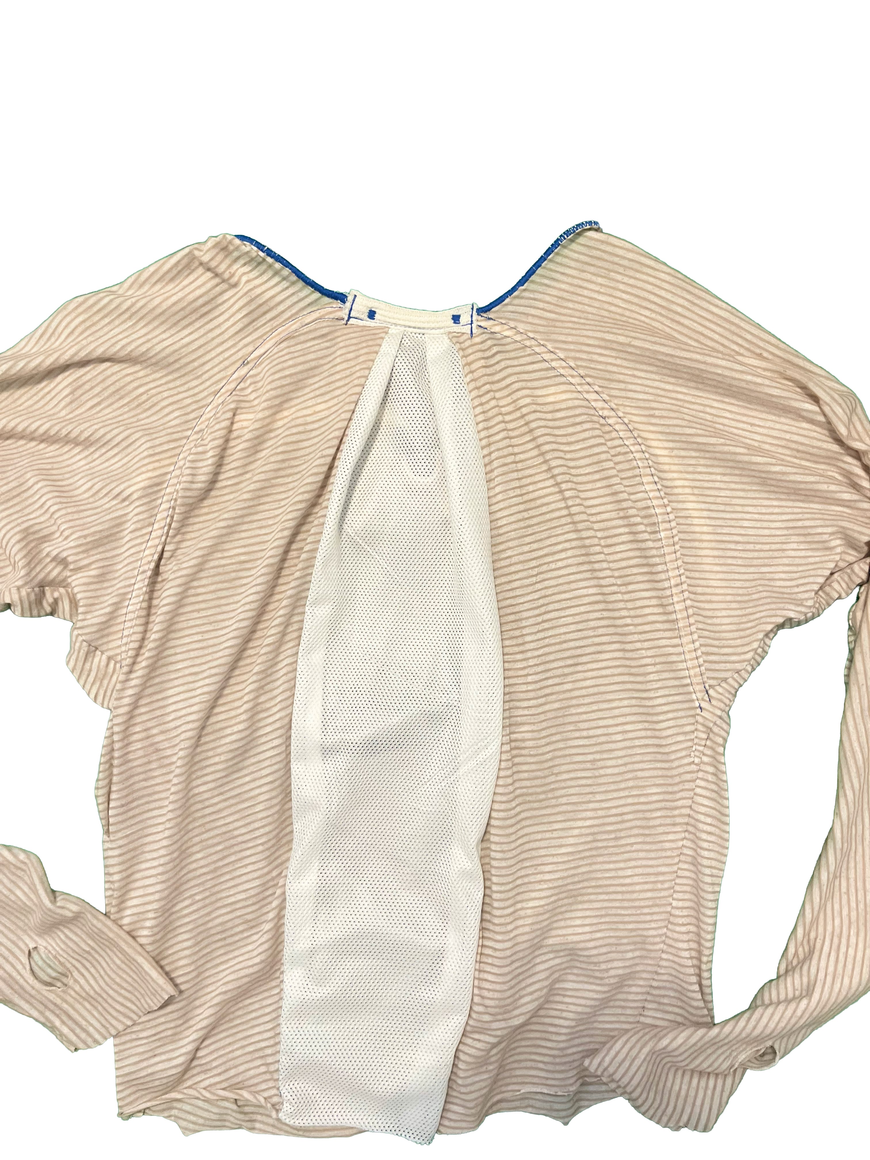 Striped Raglan LS “Black Swan”
